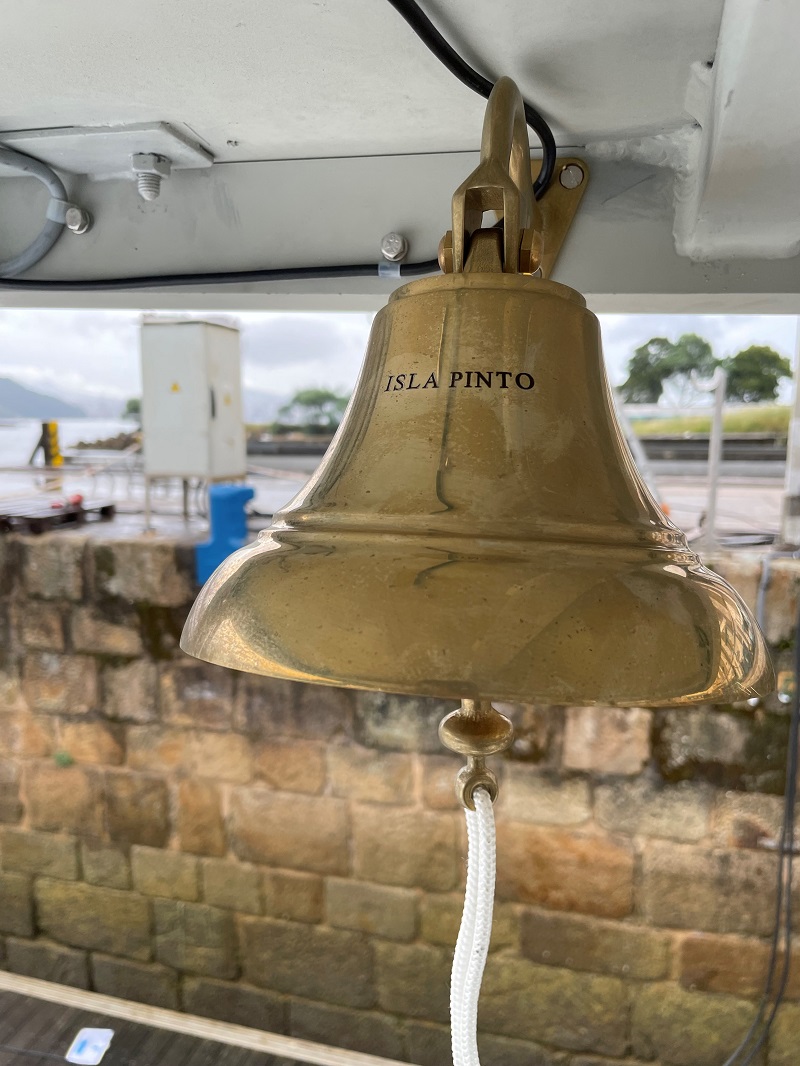 Bell of "Isla Pinto" Patrol Boat